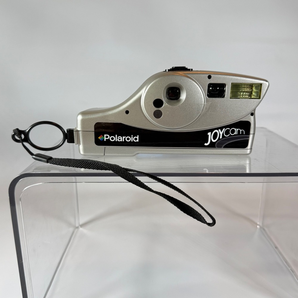 VTG Polaroid JoyCam Instant Film Camera PW-60901L-2 000Silver 90s Retro Y2K